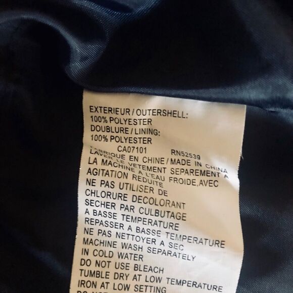 Hilary Radley Black Lightweight Hooded Jacket SZ L - Picture 4 of 8